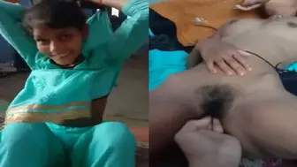 Village Girl Jhaanto Wali Chut Mai Ungli Kiya